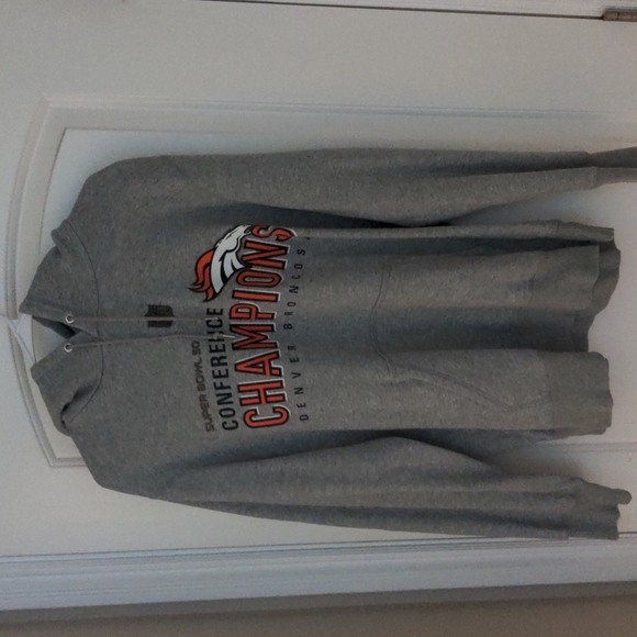 Nike Super Bowl 50 Broncos Conference Champs Hoodie - Picture 1 of 5